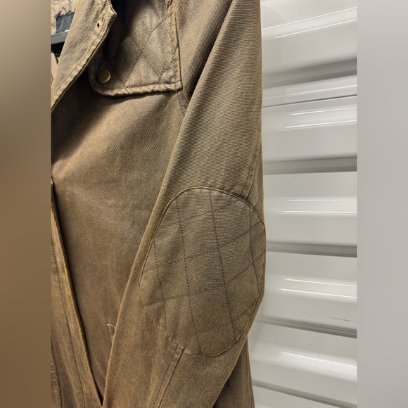 ASOS Brown Hooded Utility Jacket - Picture 6 of 10